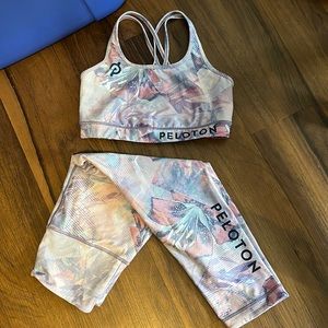 WITH Peloton workout set. Size Medium.